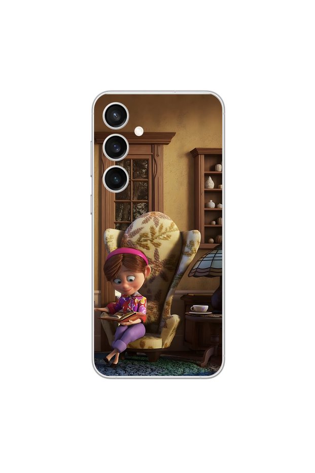 Samsung Galaxy S23 Plus Compatible Couple 11/2 Design Transparent Case