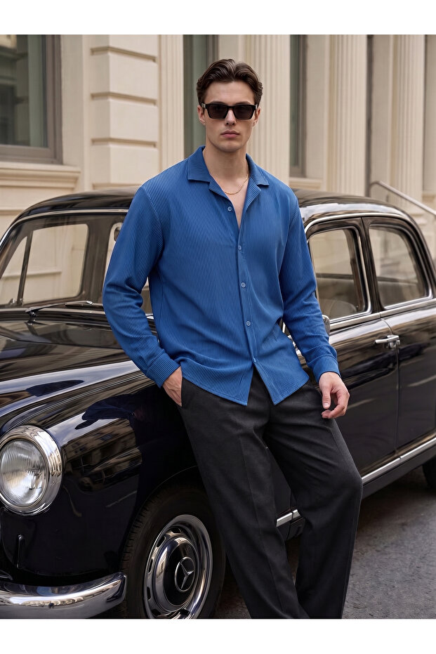 Corded Ottoman Shirt Regular Long Sleeve Seasonal