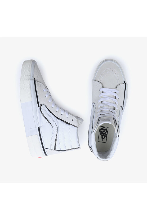 Sk8-Hi Reconstruct Unisex Beyaz Sneaker - 5