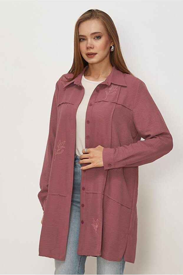 Shirt Collar Tunic 46318