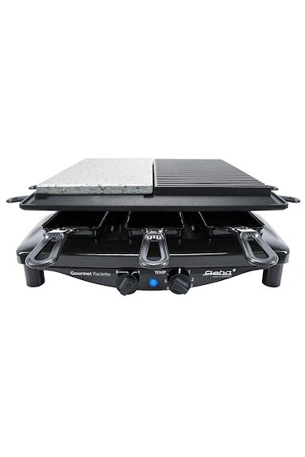 RC 4 plus deluxe chrome Raclette - 8