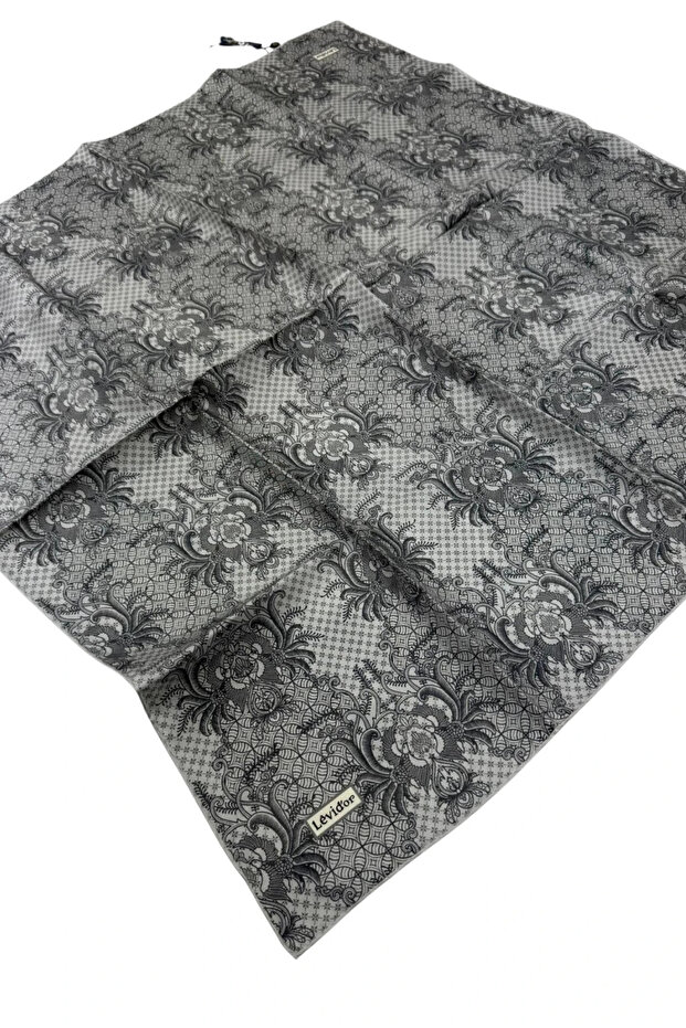 Eșarfă din mătase twill LD1217 - 1