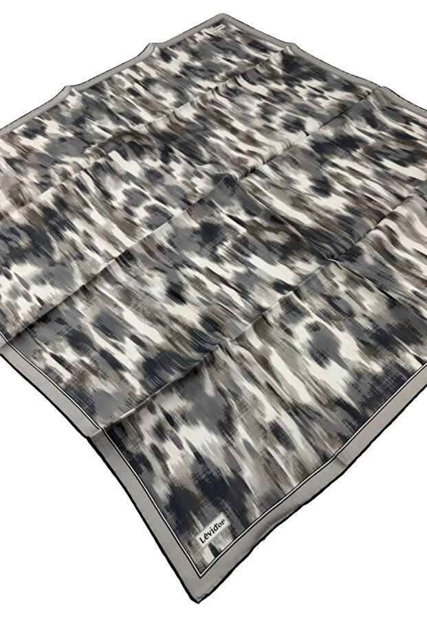 Eșarfă din mătase twill LD1219 - 1