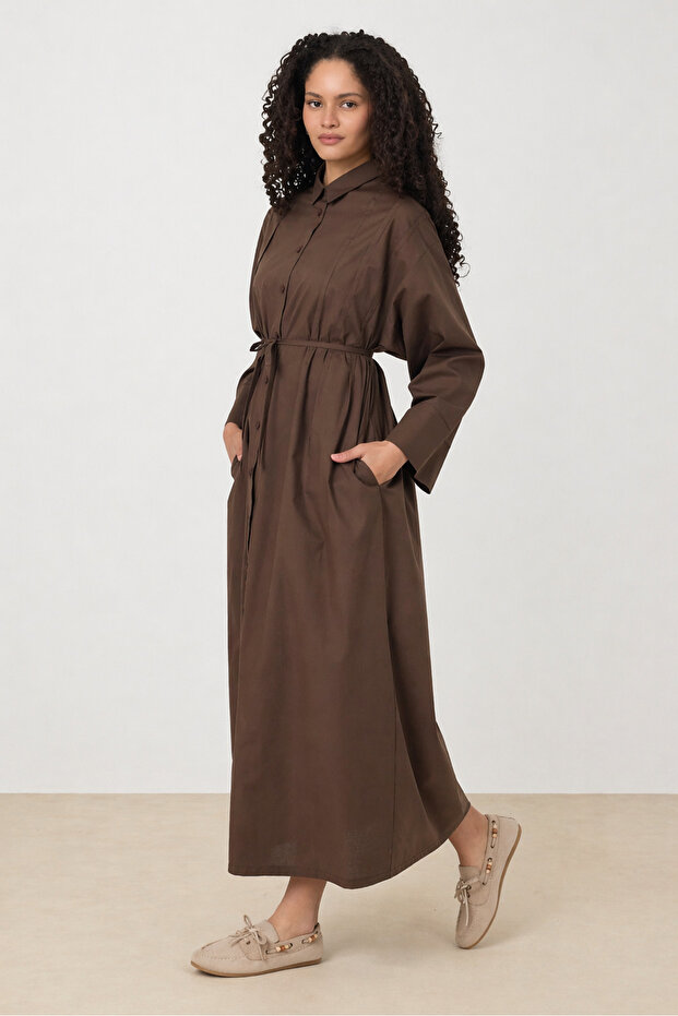 Eflin Long Shirt Brown