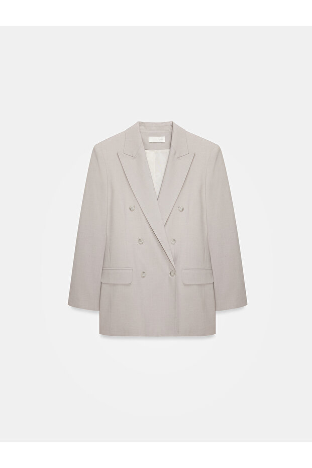 60799 Blazer Jacket-Mink - 5