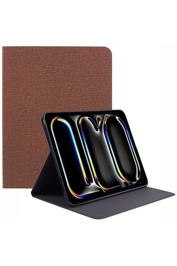 iPad Pro 13 (2024/ 2025) Canvas Stand Tablet Protective Book Case