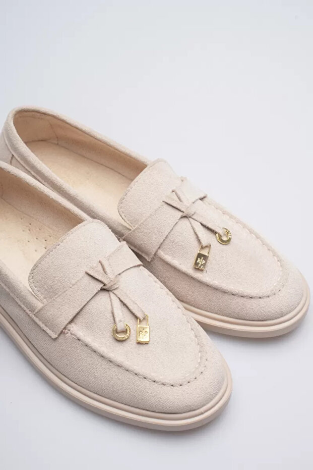 Braga Premium Daily Beige Suede Loafer