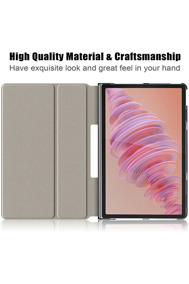 Lenovo Tab Plus Case - FoldPro - Blue - 4