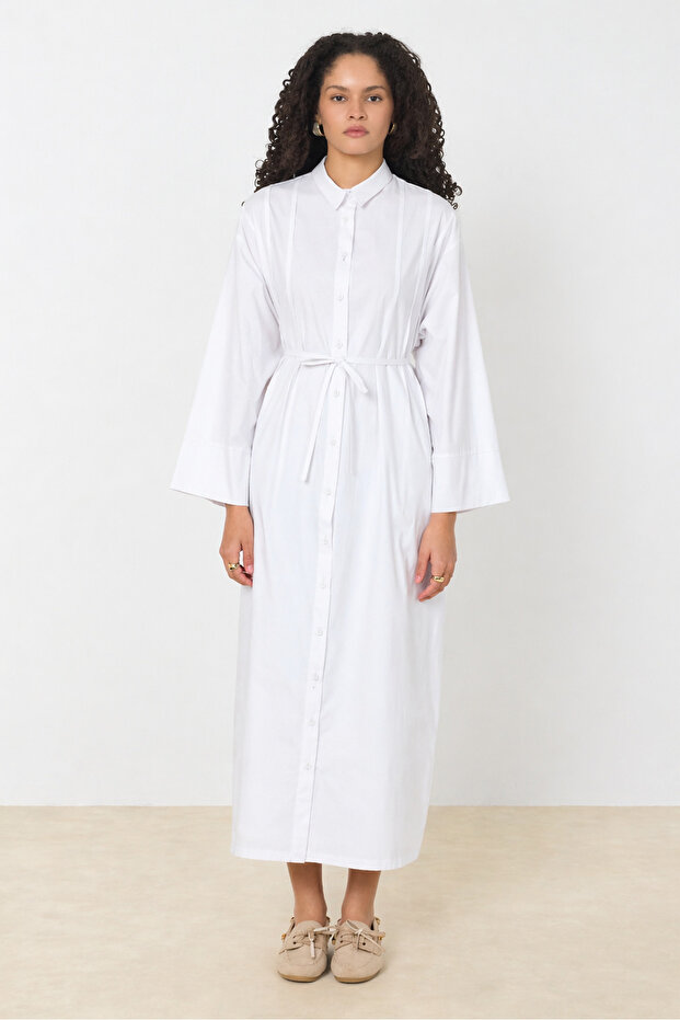 Eflin Long Shirt White