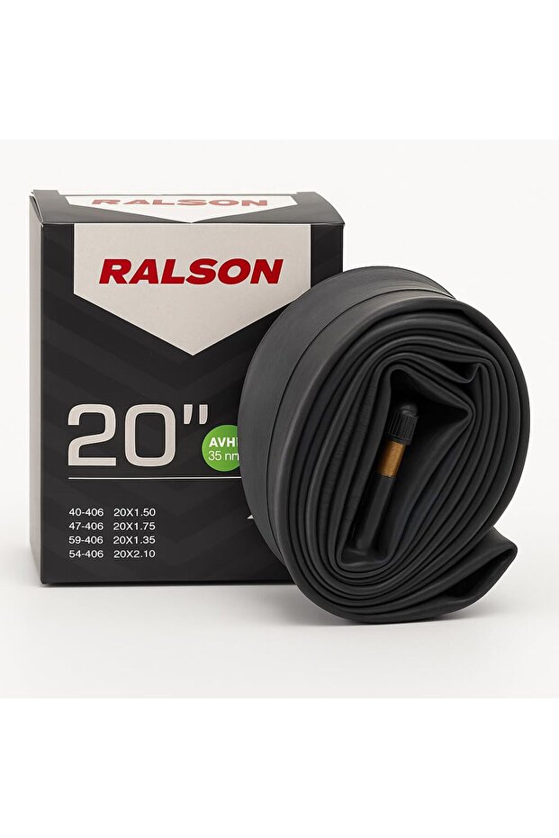20 Inch Bicycle Inner Tube (20x1.50–20x2.125)