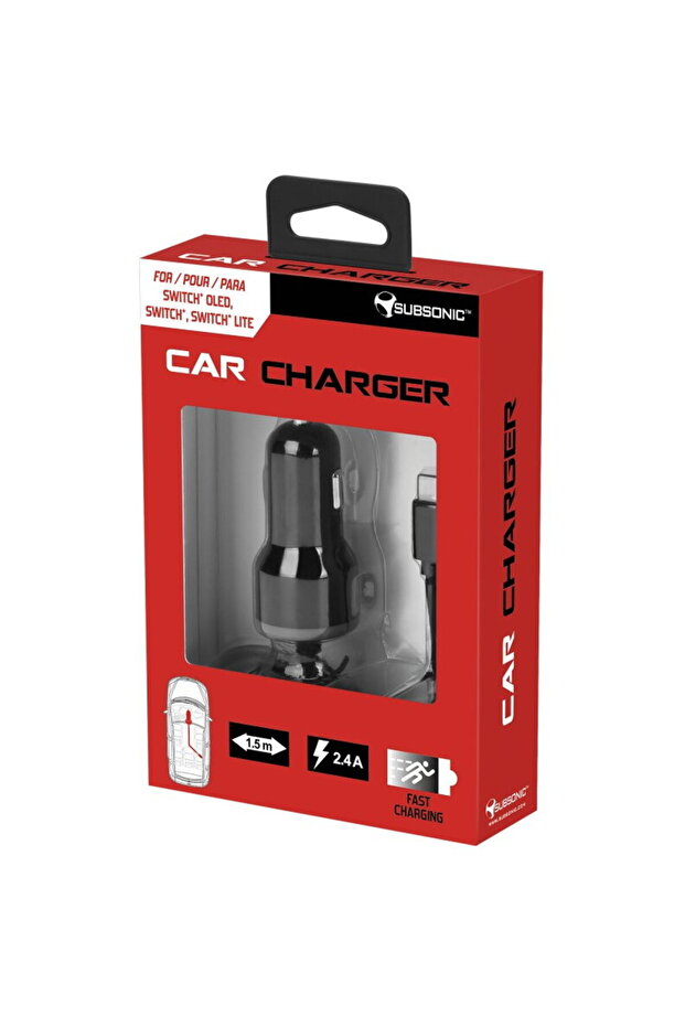 Încărcător auto pentru Switch - 4