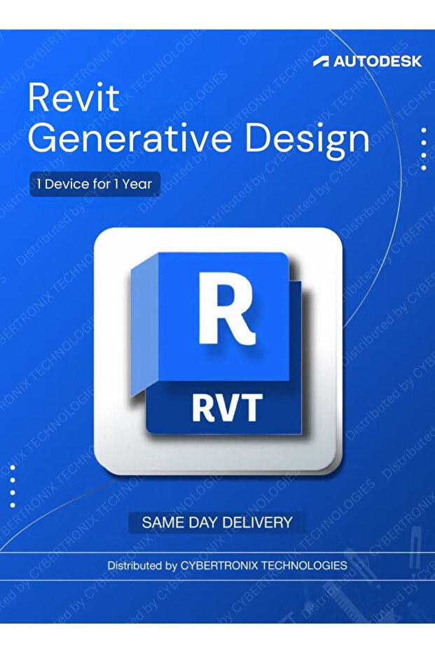 Revit Generative Design | 1 Device for 1 Year | Digital License | SAME DAY DELIVERY