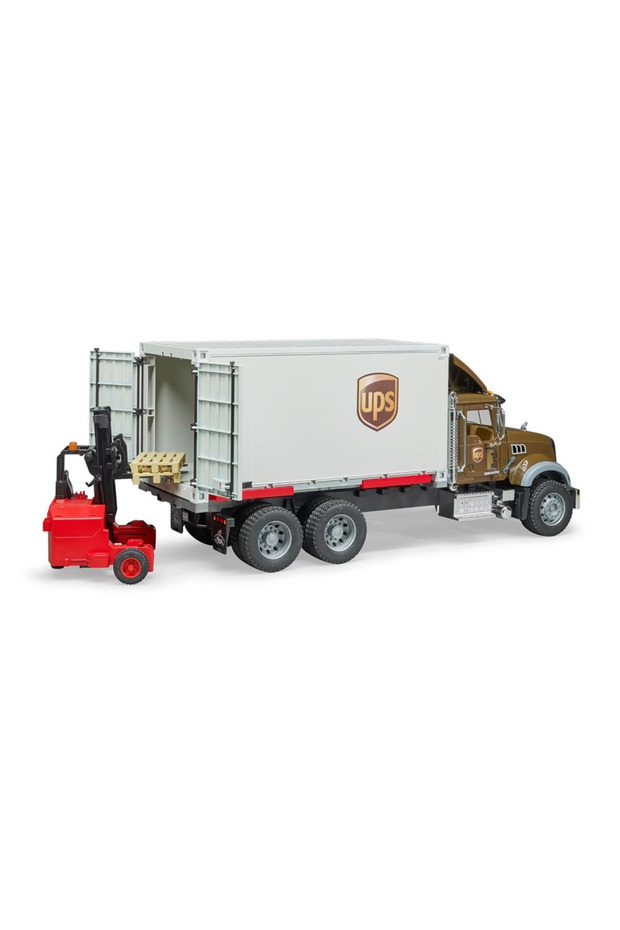 Mack Granite Ups Cargo Truck Br02828