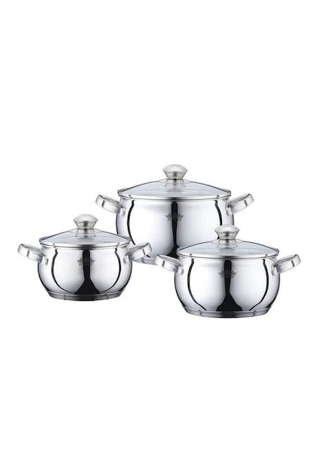 Induction Cookware Set 6 Pieces