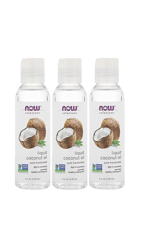 Pure Liquid Coconut Oil 118ml (Pack of 3)