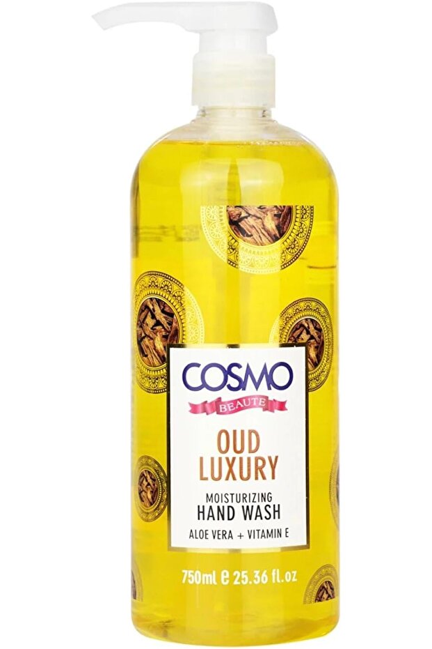 Beaute Oud Luxury Liquid Perfumed Cream Hand Wash Pump (750ml)