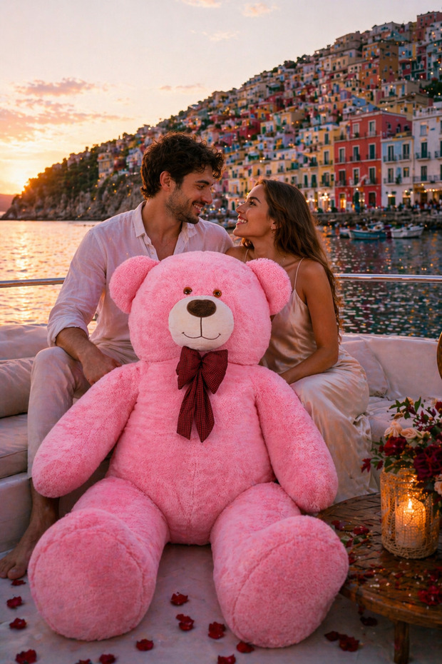 250200 Extra Large Plush Bear – Romantic and Stylish Gift Option