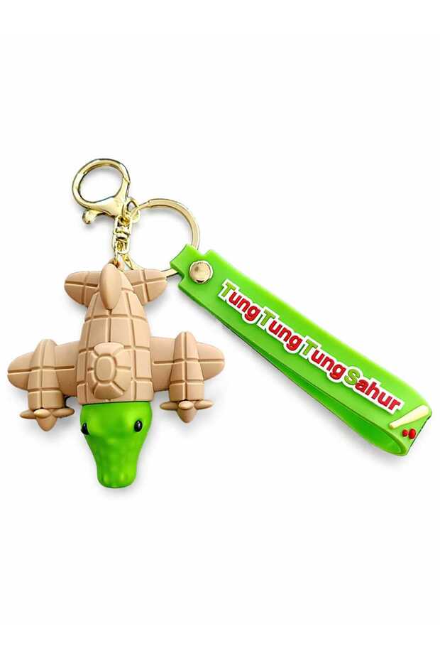 Tung Tung Tung Sahur Keychain – Birthday Gift Fun Sahur Drum Themed Keychain
