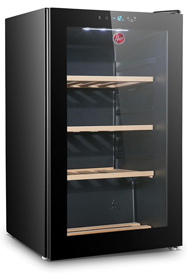 Beverage Cooler, Wine Fridge With 34 Bottles Capacity