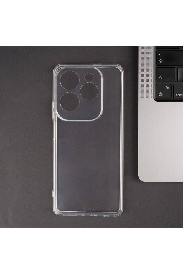 Infinix Hot 40 Pro Case Brsa 2mm Anti Shock Silicone - Transparent