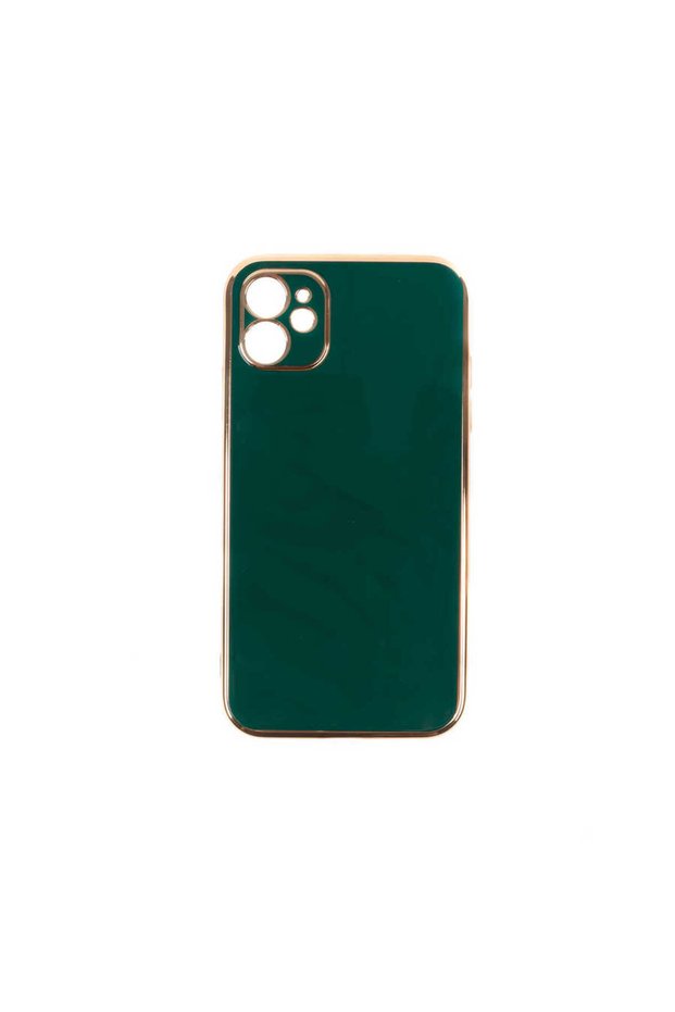 iPhone 11 Compatible Brsa Bark Case-Dark Green