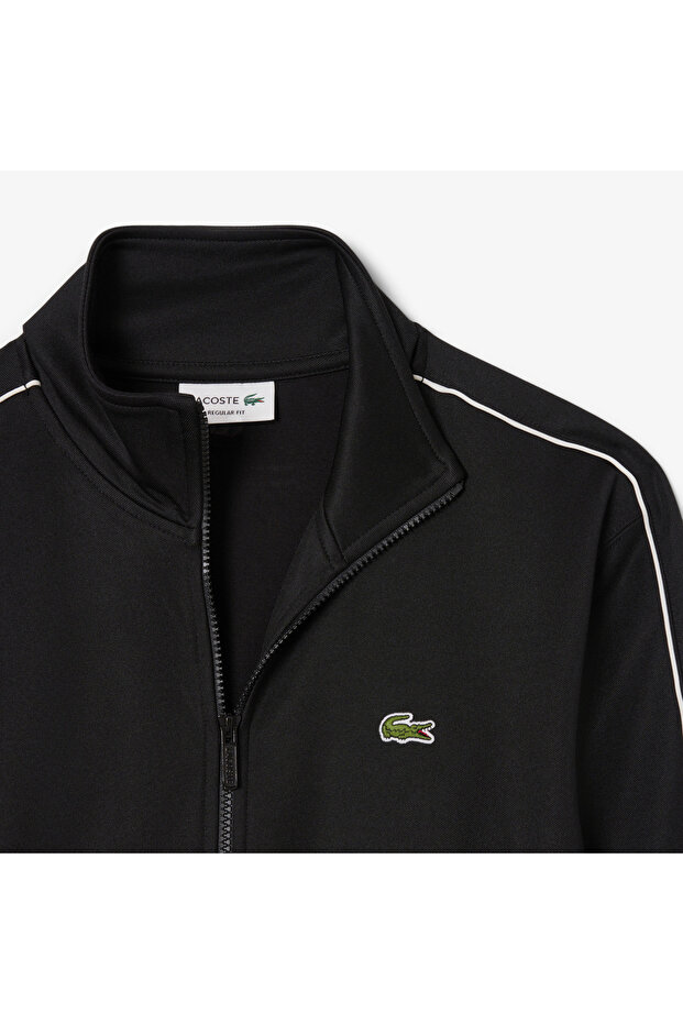 Paris Piqué Zip Front Track Jacket - 5