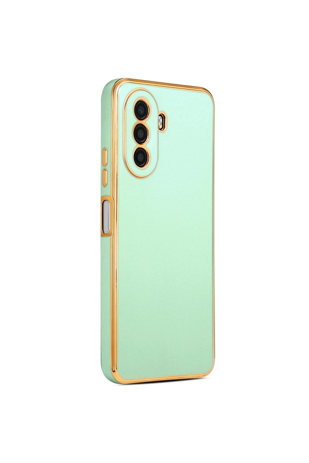 Huawei Nova Y70 Case Brsa Bark Cover - Light Green