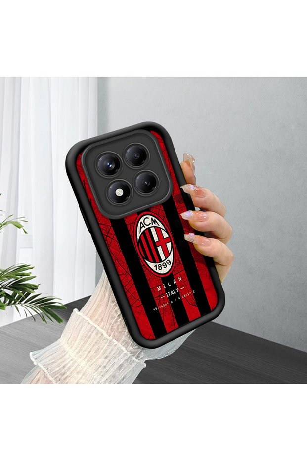 Redmi Note 14 Pro Plus+ 5g Compatible Black Silicone Case Shockproof with Camera Protection