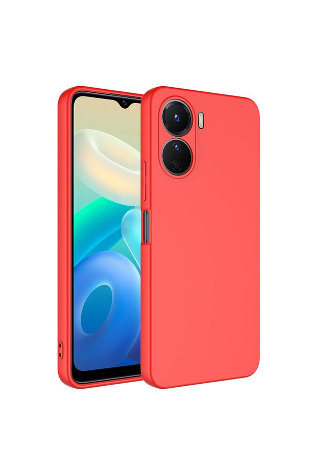Vivo Y16 Case Brsa Mara Launch Cover - Red