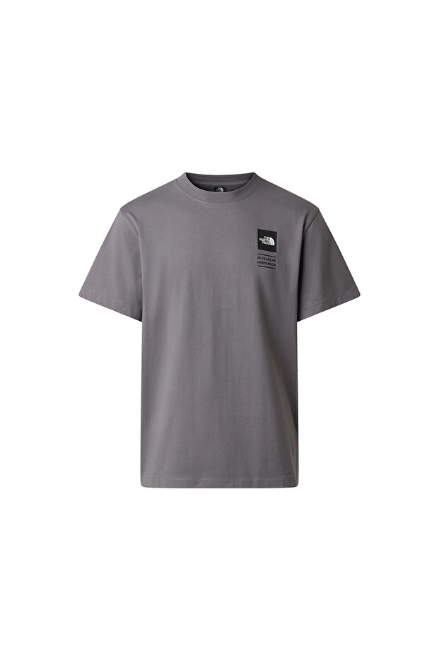 M Bcd Celebration Relaxed Men's Casual T-Shirt Gray T-Shirt
