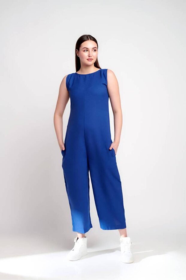 بدلة سيرينيتي باللون الأزرق الداكن - مقاس XL
