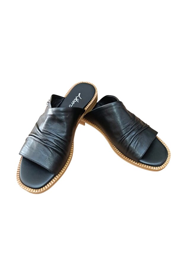 L060.136 Women's Thermo Antique Leather Slippers