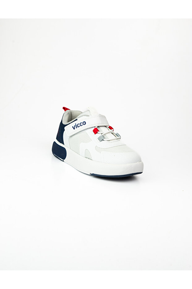 346. P26Y. 130 Babil White Boys' Sports Shoes