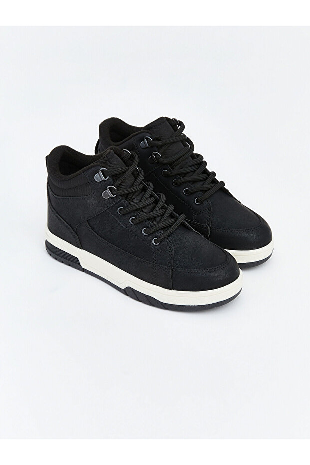 Alita City Lcw Steps Black Boys' Sneaker with a Difference