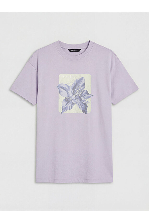 I Zero Roba Collar Printed Women's T-Shirt from Freezen Store