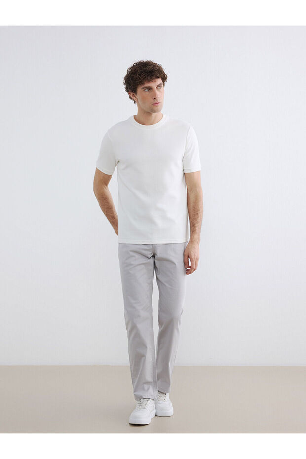 Trendlucky Regular Fit Gabardine Men's Chino Pants with a Difference