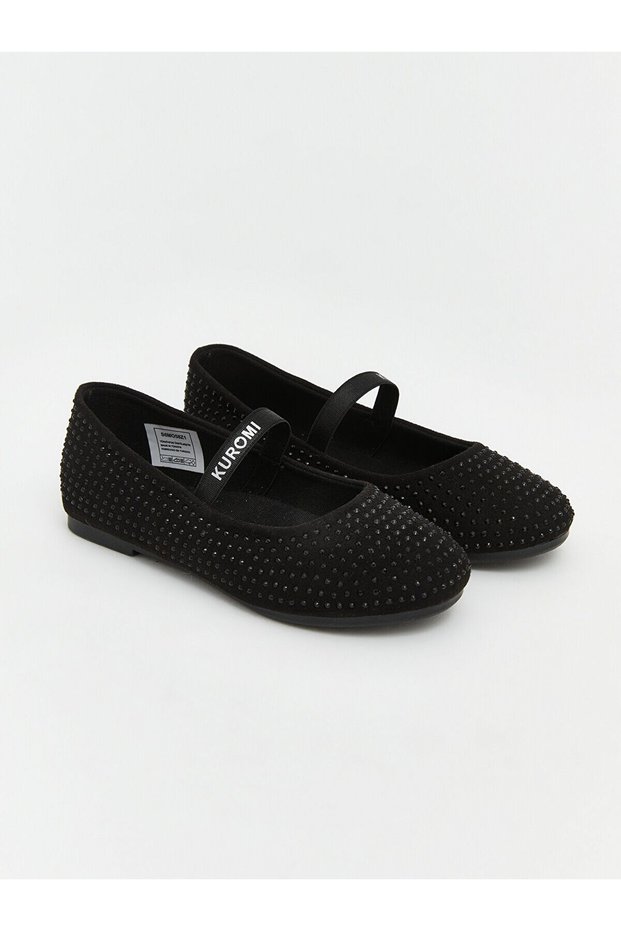 Two Mt Shop Quality Lcw Steps Black Baby Girl Ballet Flats