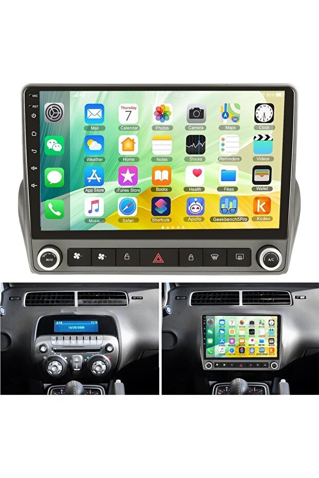 Android Car Screen Chevrolet Camaro 2008-2015,4gb ram 64 gb rom carplay android auto reverse camera