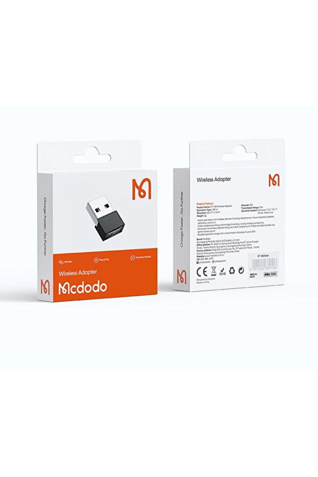 Adaptor Wireless USB Bluetooth 5.1 Black - 7