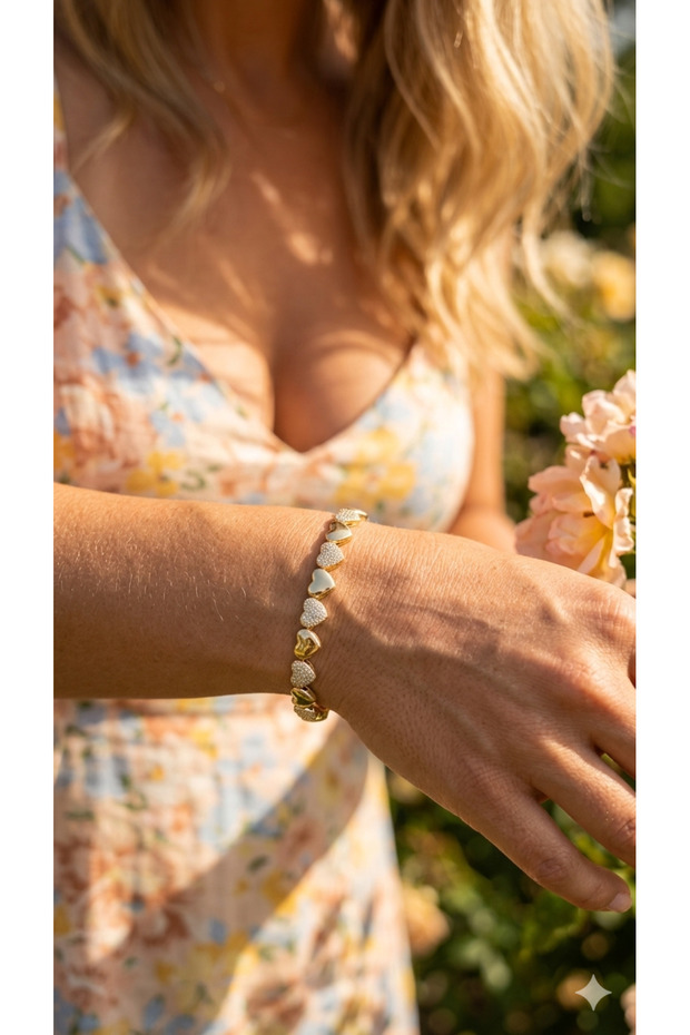 Xuping Bracelet Anti-Tarnish Antiallergic Chain Figure (2 Years Importer Warranty)
