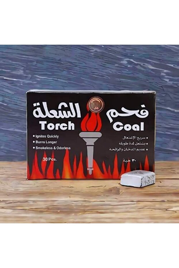 فحم الشعلة 30 حبة