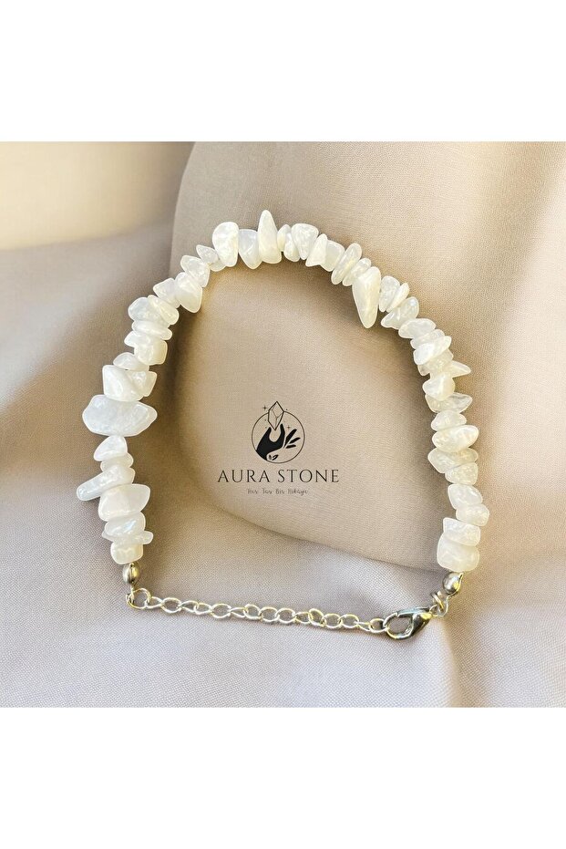 Aurastone Moonstone Broken Stone Bracelet
