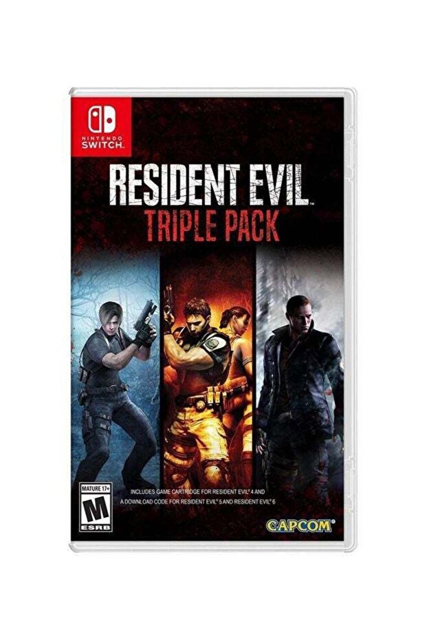 Resident Evil Triple Pack - (Intl Version) - Action & Shooter - Nintendo Switch