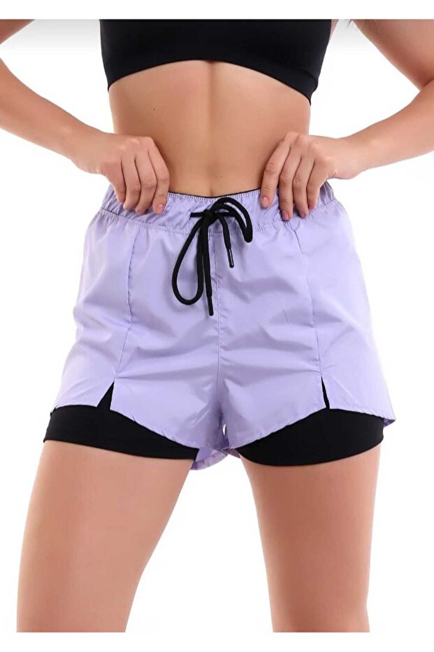 Survivor Sports Shorts with Inner Tights
