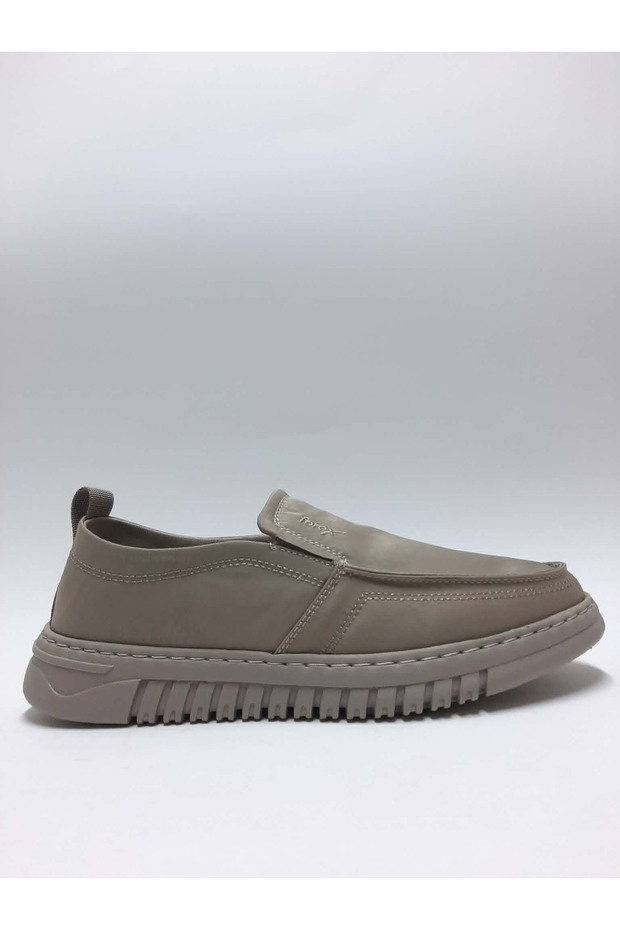 Ultra Light Extremely Flexible Fully Orthopedic Beige Color Comfortable Summer Tight Fitting Laceless Knitted Men's Shoes