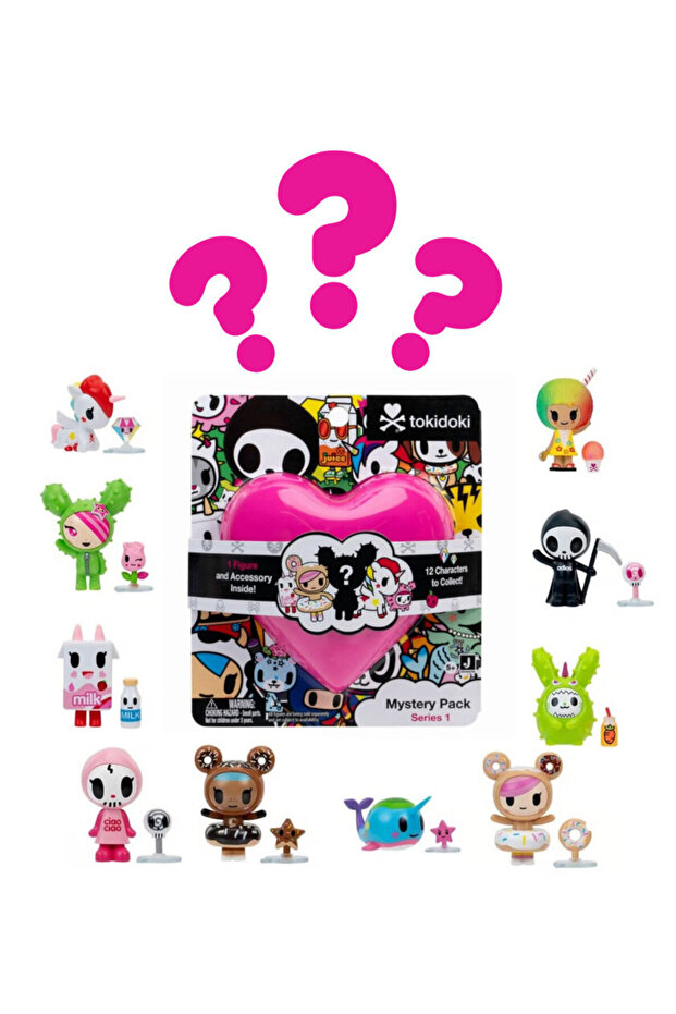 حزمة مفاجأة شخصية مجموعة Tokidoki