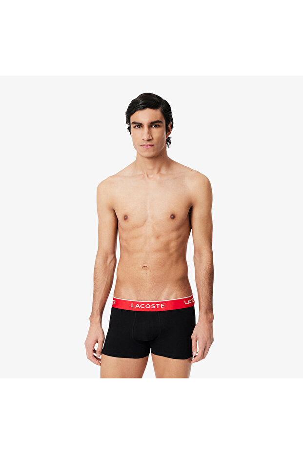 Erkek 3'lü Siyah Boxer - 1