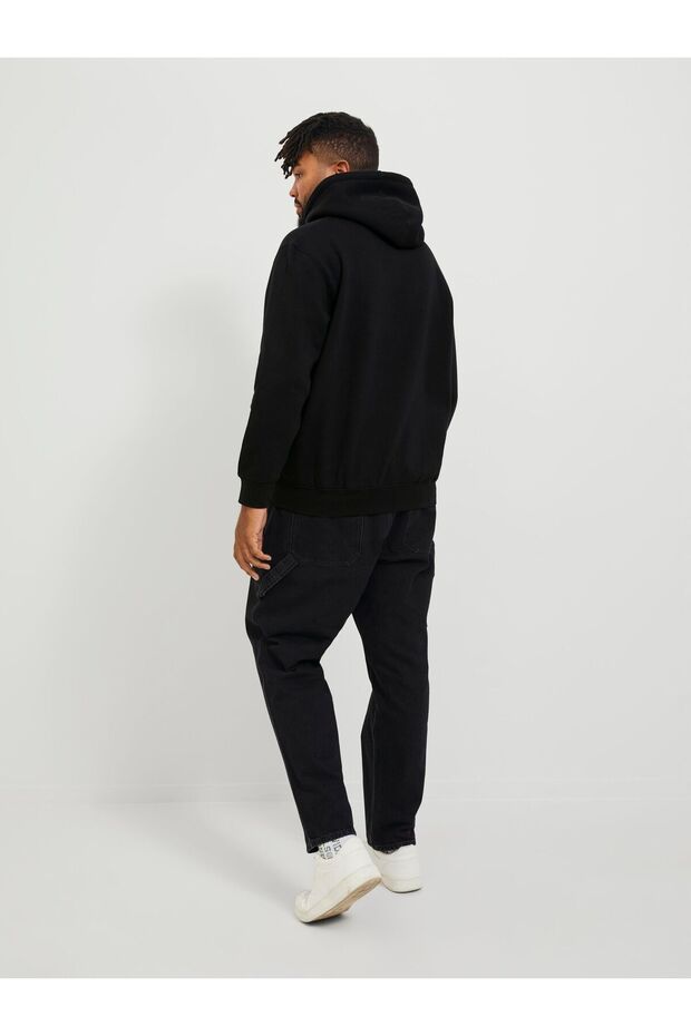 Kapuzenpullover Plus Size Gedruckt Kapuzenpullover - 3