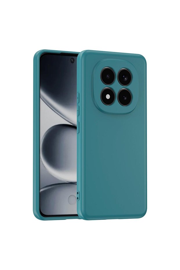 حافظة هاتف Xiaomi Redmi Note 15 Pro 4G باللون الأخضر الداكن الناعم