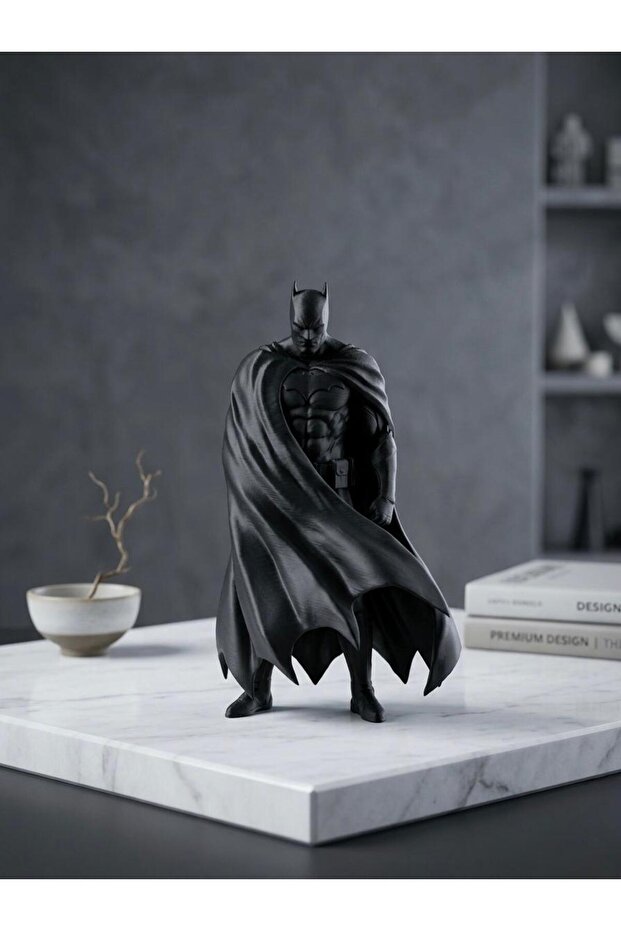 3D Batman 'The Dark Knight' Premium Koleksiyonluk Figür - Tasarım Özel Kaideli Sınırlı Üretim